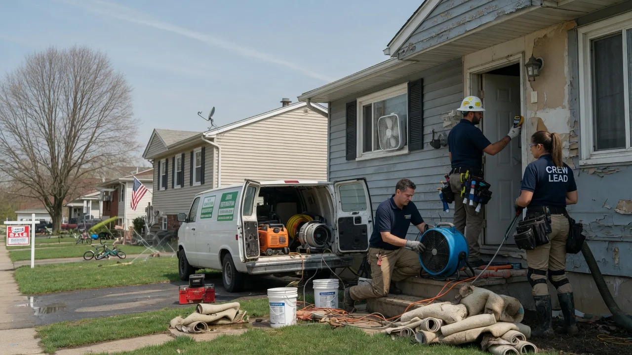 Flood Cleanup in Englewood, NJ near me